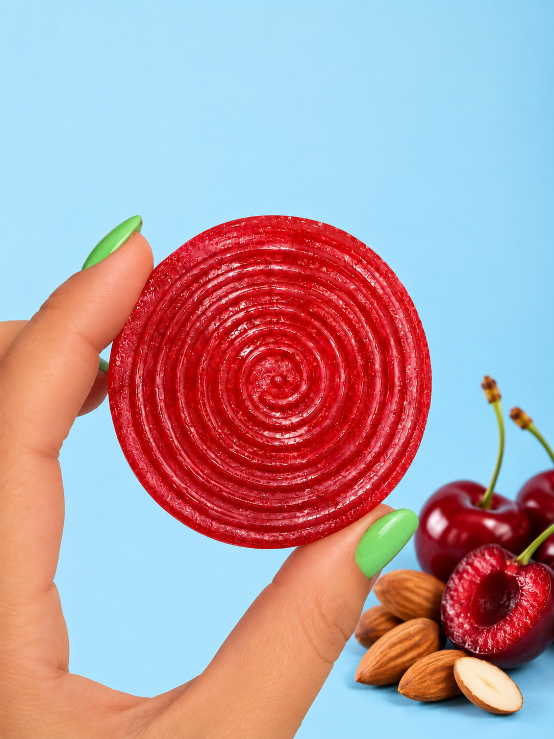 Flavor of the Week Crystal Candy Gem - “Almond Cherry"