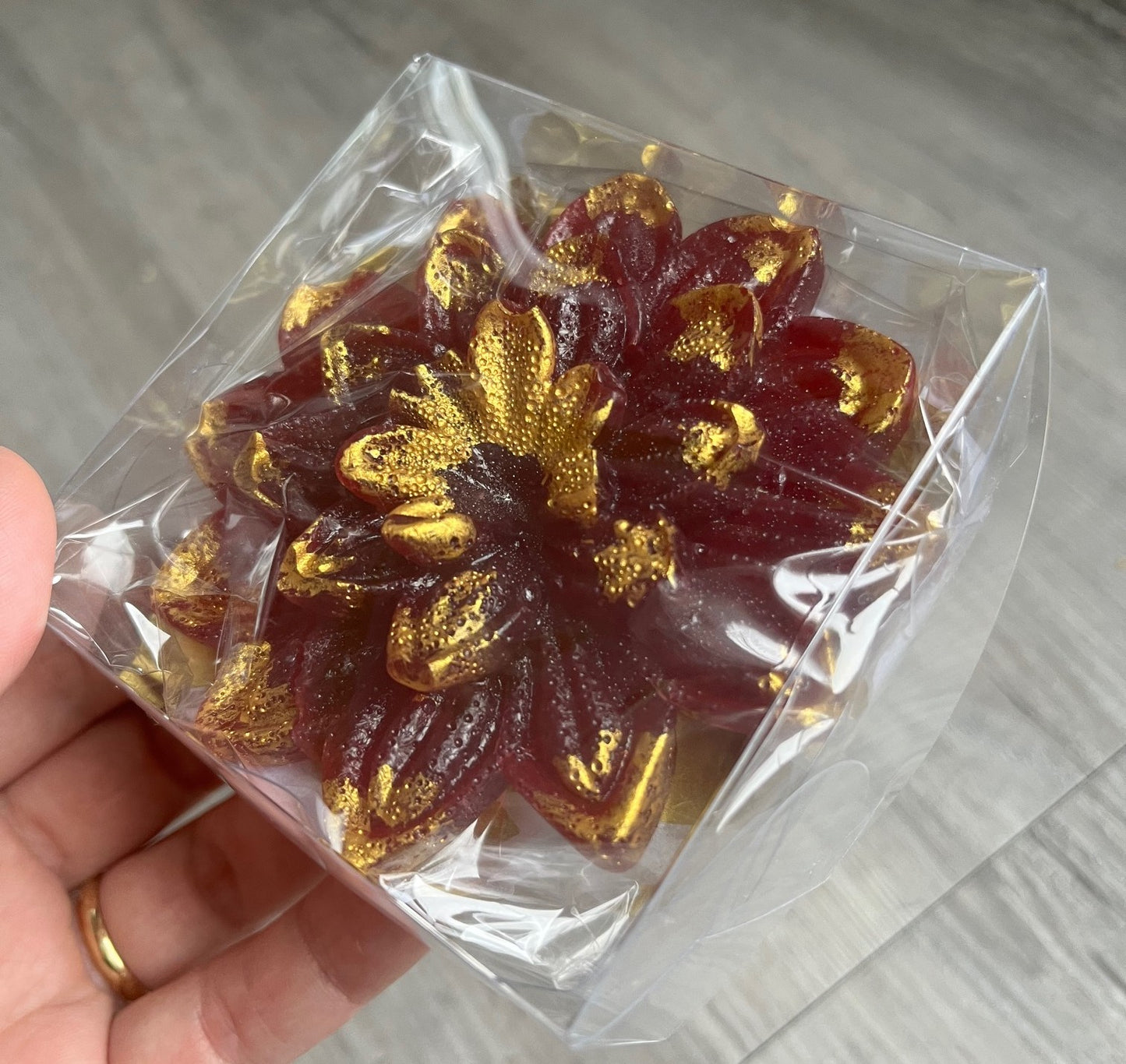 Crystal Candy Flower Lotus, with Sour Dip