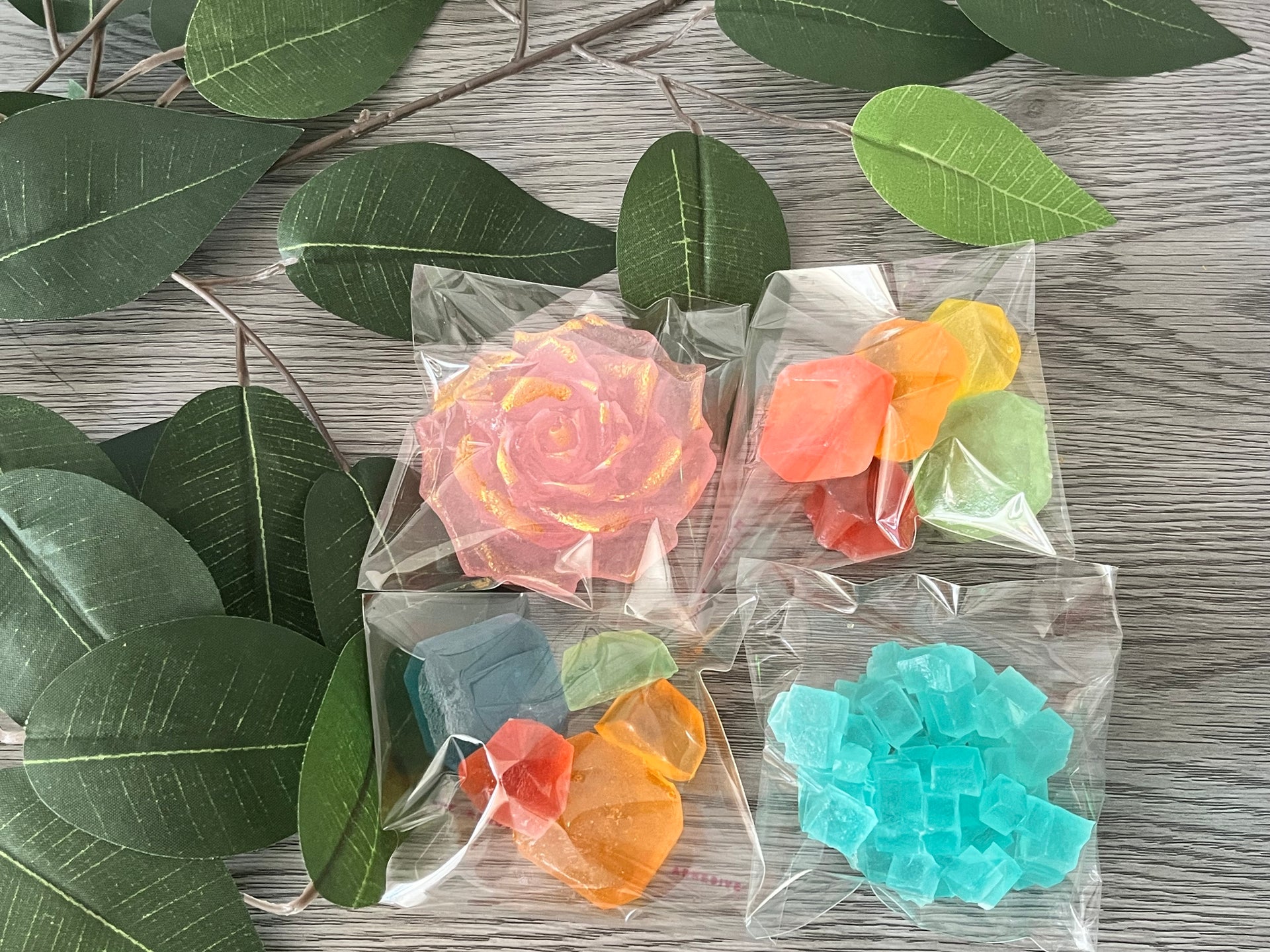 8 Flavors All Natural Kohakutou Japanese Crystal Candy, Vegan Candy, Edible  Gemstone Candy, Crystal Jelly Candy, Treasure Box of Candy 