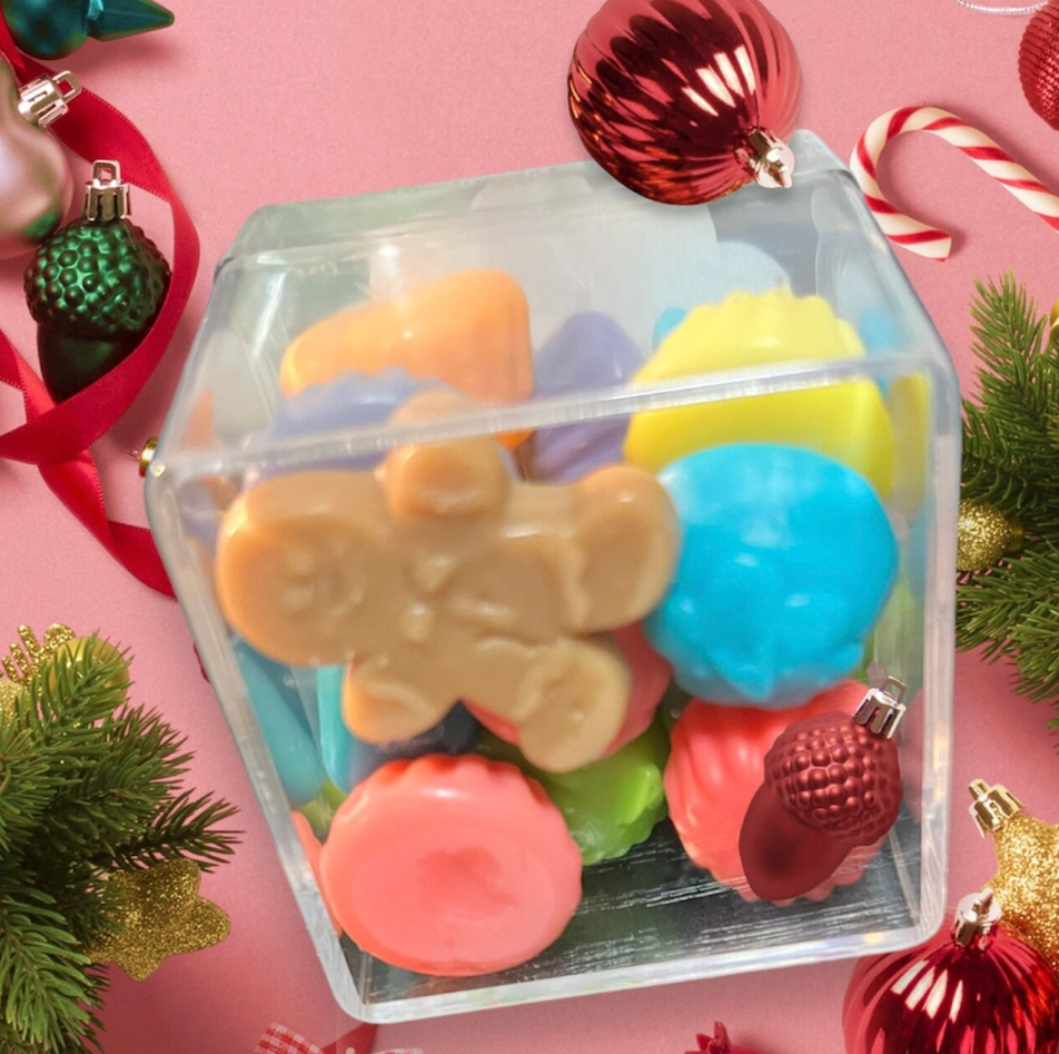 Christmas Mix Gingerbread Gourmet Gummy cube | Diamond Delights