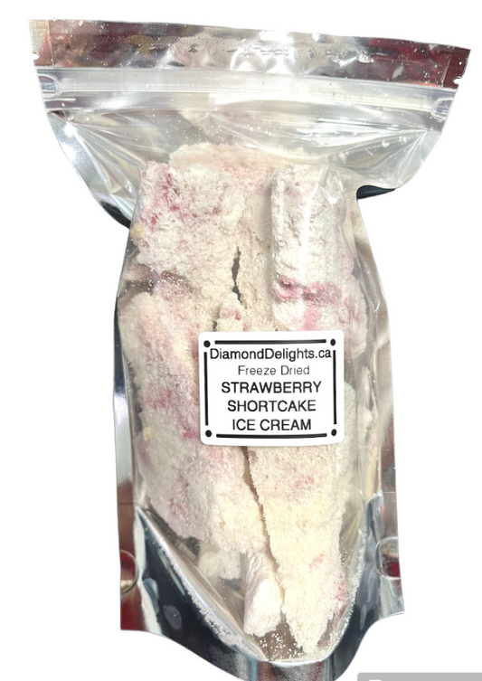 Freeze Dried Strawberry Shortcake ICE CREAM