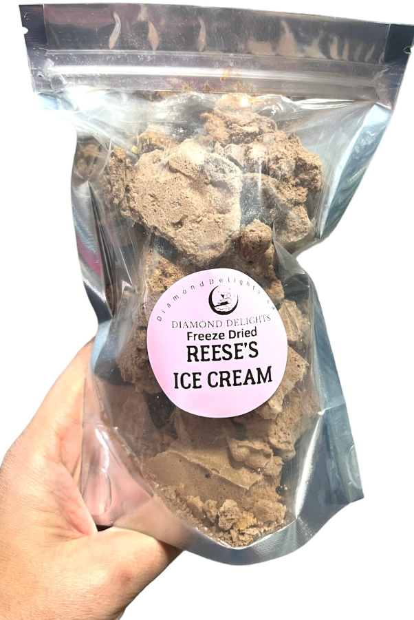LIMITED EDITION Freeze Dried Reese’s Peanut Butter and Chocolate Ice Cream