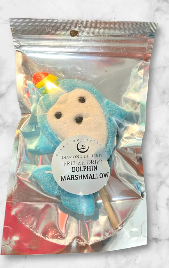 Freeze Dried Dolphin Marshmallow