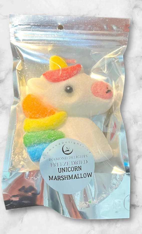 Freeze Dried Rainbow Unicorn Marshmallow
