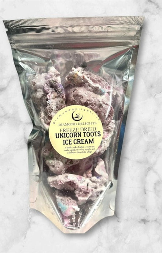 Freeze Dried Unicorn Toots ICE CREAM