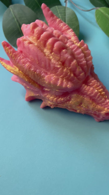 🐉 Enchanted XL Dragon Head Crystal Candy – Choose Your Flavor