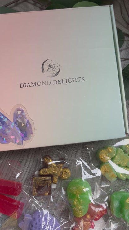 The "DIAMOND" Crystal Candy Treasure Box