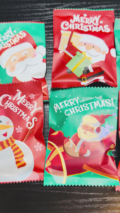 Mini Christmas Crystal Candy Stocking Stuffers – 2-Bite Holiday Crunch Treats