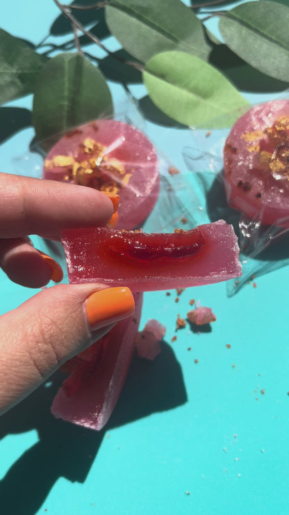 Watermelon Chamoy Crystal Candy – Spicy Sweet Handmade Mexican-Inspired Treat