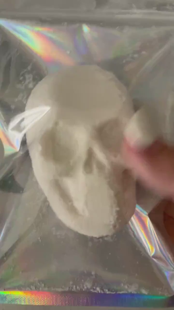 Halloween Spooky Marshmallow Skull / VANILLA