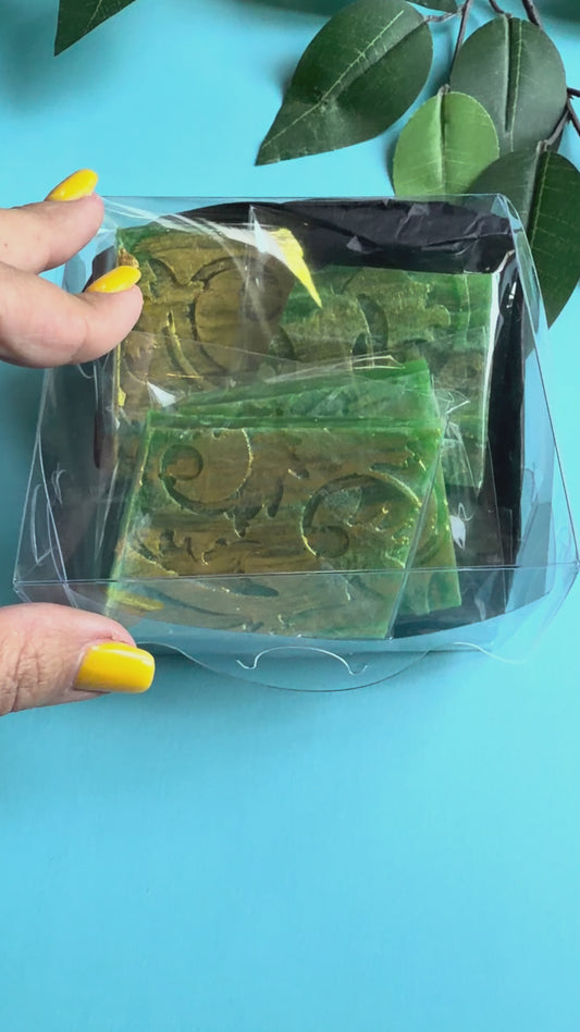 🌿✨ Pandan Coconut Crystal Candy ✨🌴